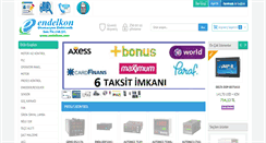 Desktop Screenshot of endelkon.com