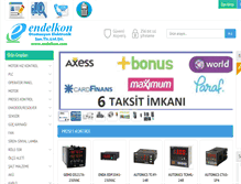 Tablet Screenshot of endelkon.com